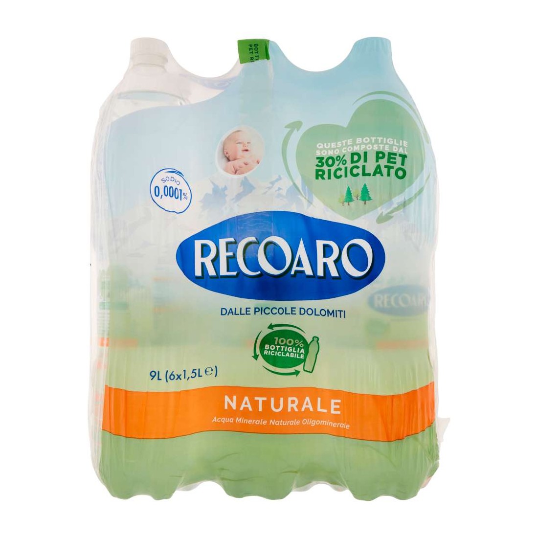 Acqua Recoaro Frizzante 1,5LT x6 PET