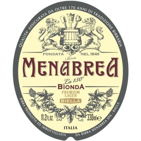 Birra MENABREA AMBRATA 15 lt. in fusto a rendere - Birra in fusti d'acciaio  per impianto spina