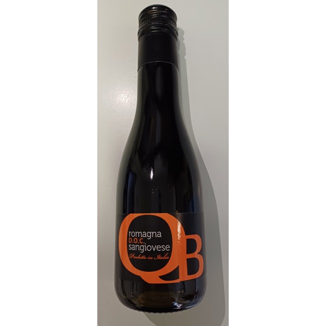 QB QUANTO BASTA SANGIOVESE DOC  ANFORINE CL.25 CARTONE X 24  BOTTIGLIE